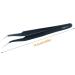 Dajidafu Stainless Steel Tweezers Anti-static Curved Nail Art Picking Pointed Rhinestones Nippers Elbow Precision Tools - Buy Online on GoSupps.com