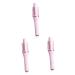 Didiseaon 3pcs Fully Automatic Hair Curling Iron Hair Curlers Tool Nylon Pink 32.50X5.50X5.50CMx3pcs Pinkx3pcs