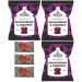 Bonds Blackcurrant & Liquorice Bags | Boiled Sweets | Chewy Centre | 120g | (Pack of 6) - Buy Online on GoSupps.com