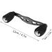 Lixada Carbon Fishing Reel Handle - Baitcasting Trolling Reel Crank Accessory | Ultralight Handle with Converter | Left/Right Compatibility - Buy Online on GoSupps.com