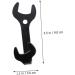 DOITOOL Iron Wrench Hook Peg Hooks Decorative Hooks Retro Wrought Iron Hooks Towel Hook Wall Hooks Ledge Key - Buy Online on GoSupps.com