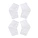 2 Pairs Gel Spa Socks Rough Calluses Socks Breathable Socks Overnight Moisture Socks Ankle Socks Foot Moisturizer Socks Heel Sleeves Protectors Women's Anti-Crack Heel Socks White