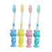 Toothbrushes for children Children toothbrush junior toothbrush toothbrush children signal children toothbrush tooth brush kids toothbrush for children from 2 to 5 years with suction cup 6 pieces