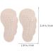 GLEAVI Compact Foot Pads - Self-Adhesive High Heel Inserts | Anti-Slip Stickers for Comfort & Support - 3 Pairs Replaceable Heel Pads - Buy Online on GoSupps.com