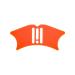 Nose Contour Tool Nose Shadow Tool Silicone Eyeliner Aid Nose Contour Highlighter Stencils Reusable Lazy Quick Makeup Template Eyelash Lipstick Applicator Guide Multifunctional forFace Eye Makeup Vittality Orange