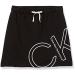 Calvin Klein Girls' Performance Sport Skooter Skirt, Black Outline, 16