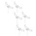 ZHIZAIHU 6 Pieces Crystal Wedding Hair Combs Hair Accessories for Girls