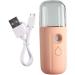 1PC Mini Facial Mister Handheld Face Mist Sprayer Moisturizing Steamer USB Recharging Skin Hydration Tool 30ml. Pink - Buy Online on GoSupps.com