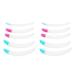 5 Pairs Eyelash Perm Pad Silicone Eyelash Perm Lift Pads Eyelash Curler Refill Pads for Eyelash Lifting (S/M/L)