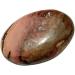 Opalite Crystal Worry Thumb Stone - Natural Healing, Calming Meditation, Reiki Stress Relief (Rhodonite) - Buy Online on GoSupps.com