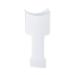 Convenient Flat Top Hair Highlighting Balayage Board Hair Sectioning Comb Paddle Hair Colouring Dye Hairdressing Tool White