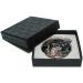 Antique Alive Black Mother of Pearl Compact Double Mirror - Hand Makeup Essential with Tiger & Heel Design | International Shipping - Buy Online on GoSupps.com
