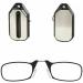 MoguGo Keychain Reading Glasses - Foldable Mini Nose Clip Strength 2.50 Unisex Compact Case - International Shipping Available - Buy Online on GoSupps.com