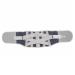 FRCOLOR Waist Support Gym Belt Safe Heating Pain Belt Warm Gym Waist Belt Lumbar Support Duty Belts Heat Pad Heated Pure Cotton Men and Women Bracket Steel Plate 120X30cm Grey