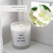 Nikita White Jasmine Scented Candle | Empowering Women Gifts | Frosted Glass Aromatherapy Candle | Housewarming & New Job Gift | Essential Oil Positive Vibes Candle - Buy Online on GoSupps.com