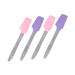 SESESFOUFU 4 pieces of filler made of silicone wax wax pencil for hair removal Hair removal Tools Cake accessories Wax mixture spoon Wax spatula Cake spatula cleaning shovel pp cosmetics