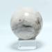 FUERLI Natural Stone Dalmatian Yellow Calcite Gemstone Ball - Unique Purple Decor for Home & Gifts - Buy Online on GoSupps.com