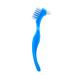 Denture Clean Toothbrush for Denture Care Tool w/Multi Layered Hard Bristles Dual Hard Bristle for False Teeth Superb Total Cleaning