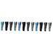Fomiyes 12 Stk Razor Fall Dermaplane Razor Make-up Caser Travel Pocket Make Fair Travel Razor Make-Up Sugging Leather Protection Travel Garden Sours Form pebbles