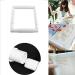 Square Rectangle Plastic Cross Stitch Frame - 27.9*27.9cm - Embroidery Needlepoint Tool - Buy Online on GoSupps.com
