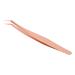 Eyelash tweezers stainless steel tweezers for extending false eyelashes (long slanted tweezers)