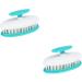 Magiclulu Scalp Massager Hairbrush - 2-Pack Shampoo Brush for Hair Washing & Scalp Care - Green - Buy Online on GoSupps.com