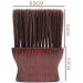 Beifenl Barber Neck Duster Brush for Hair Cutting Soft Neck Cleaning Brush Professional Salon Barber Tool Red-Brown 2 - Buy Online on GoSupps.com