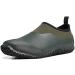 TENGTA Unisex Waterproof Garden Shoes Womens Rain Boots Mens Car Wash Footwear 12.5 Women/11 Men Dark Green