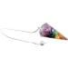 7 Chakra Orgone Dowsing Pendulum - Handcrafted Healing Crystal Point for Scrying & Witchcraft Supplies - Buy Online on GoSupps.com