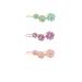 7Pcs Rhinestone Flower Hair Clips and Heart Shape Pins Set for Women - MGPFERD Girl Bangs Clips Hair Accessories - Buy Online on GoSupps.com