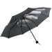 Sun-Mall Black Middle Finger Compact Folding Golf Travel Umbrella with Case - Windproof and Reverse Design for Gifts - Buy Online on GoSupps.com