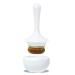 Flat Top Foundation Brush  Kabuki Makeup Brush for Liquid Foundation Powder Cream Contour Buffing Stippling Blending (White) White02