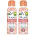 Vagisil Scentsitive Scents Feminine Dry Wash Deodorant Spray for Women Gynecologist Tested Paraben Free Peach Blossom 2.6 Ounce (Pack of 2) Peach Blossom 2.6 Ounce (Pack of 2)