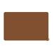 SACRONS Pet Feeding Mats Non-Slip & Waterproof & Non-Stick Food Raised Edges Prevent Overflow, Easy to Clean 18.5" x 11.5" Brown