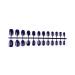 dijiusidy Nails Acrylic Round Polish Delicate UV DIY Gloss Artificial Extension Fingernails Fashion Wraps Manicure Decoration Type 31