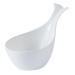 Alipis Sauce Dish Food Tray Jewelry Tray Tea Creamer Pitcher Fruit Tray Dip Bowls Sauce Bowl re-usable 17.00X11.00X6.00CM White