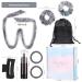 7 PCS Heatless Curlers Headband Set Velour Heatless Curls Soft and Comfortable Heatless Hair Curlers Hair Curlers No Heat for Hair DIY (Gray White 7Pcs) - Buy Online on GoSupps.com