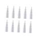 DRESSOOS 20pcs Plant Terrarium Plastic Spray Bottles Travel Containers for Liquids Nasal Spray Bottle Nasal Saline Bottle Perfume White Brine Direct Spray Bottle Colloid Wash Bottle Flusher Size 2 White