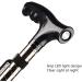 Canes Walking Stick Silver Engraved Flecked Stripes Pattern 10 Adjustable Heights with LED Light Lightweight Sturdy Aluminum Alloy Comfy Base for Men Women Star of Light - Buy Online on GoSupps.com
