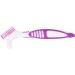 Verdant Touch Denture Toothbrush - Double Sided Cleaning Brush 2 Pack for Effective Oral Care & Plaque Removal - International Shipping Available - Buy Online on GoSupps.com