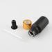 ZEOABSY 6 PiecesÂ 10mlÂ Empty Frosted Black/Gold Glass Dropper Bottles with Glass Pipette for Essence Essential Oil Elite Fluid Travel Cosmetics Storage Containers - Buy Online on GoSupps.com