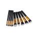 GLAMZA 10pcs Professional Makeup Brushes Set | Premium Synthetic Foundation & Concealer Brushes - Perfect for Flawless Application - Buy Online on GoSupps.com