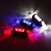 Outair USB Rechargeable Bike Light Set - Front and Rear Bicycle Lights with 5 LEDs, 4 Modes, Cycling Safety Warning Lamp - White, Red, Blue - Buy Online on GoSupps.com