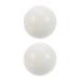 Frcolor 2 sentences massage-fitness ball massage ball gymnastics ball round fitness balls hand massage wheels Massage roller balls massage balls for the hands stress relay marble health ball white 5.3x5.3cm white