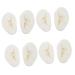 4 Pairs Artificial Ears Ear Model for Studs Wearing Simulation Ear Model Ear Mold Fake Ear Model Silicone Ear Model Artificial Ear Model Human Ear Model