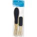 SILKLINE PROFESSIONAL Two-Sided Foot File with Oak Wood Handle - Full and Mini Size Duo - Buy Online on GoSupps.com