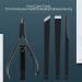 BANDKIT Stainless steel Manicure Set Pedicure kit Scissor Tweezer Ear pick Utility Toe Nail Clipper Facial Care Tool(8 Pieces) - Buy Online on GoSupps.com