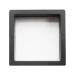 Artificial Press On Storage Box Empty Clear Tips Display Storage Box for False Nails Art Tools Jewelry Storage Box 7x7 Black