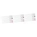 Hemoton 18 Pcs Eye Shadow Brush Cream Eyeshadow Lip Brush Eyeshadow Brush Kit Transparent Plastic Handle