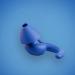 Swimming Ear Plugs - Soft Silicone Waterproof Earplugs for Swimming Surfing & Snorkeling (Dark Blue) | International Shipping Available - Buy Online on GoSupps.com